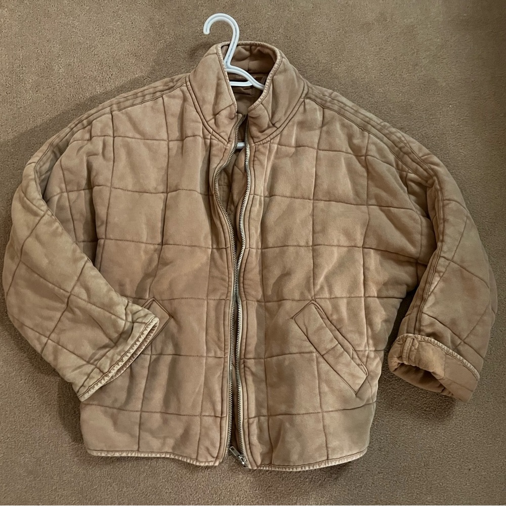 Free people dolman quilted jacket